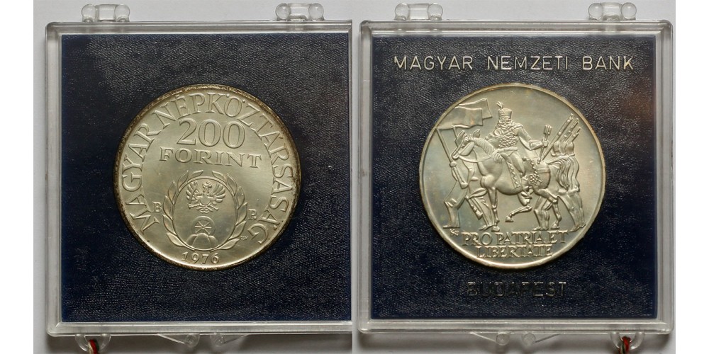 200 forint Rákóczi Ferenc 1976 BU