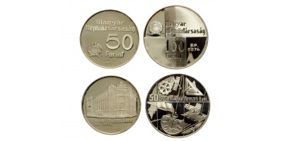 Nemzeti Bank  50-100 forint 1974 PP