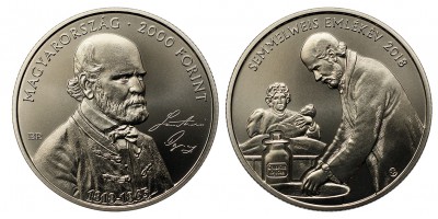 2000 forint Semmelweis Ignác  2018 BU