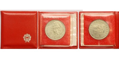 100 forint Simon Bolivar 1983 BU