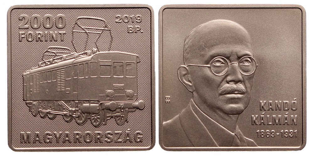 2000 forint Kandó Kálmán 2019 BU