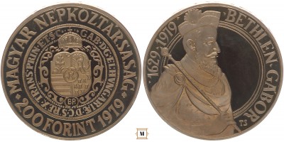 200 forint Bethlen Gábor 1979 BP Piefort