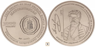 3000 forint Deák Ferenc 2023 BU