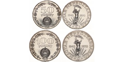 50-100 forint Felszabadulás 1970 BP