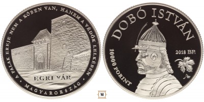 10000 forint Dobó István 2018 