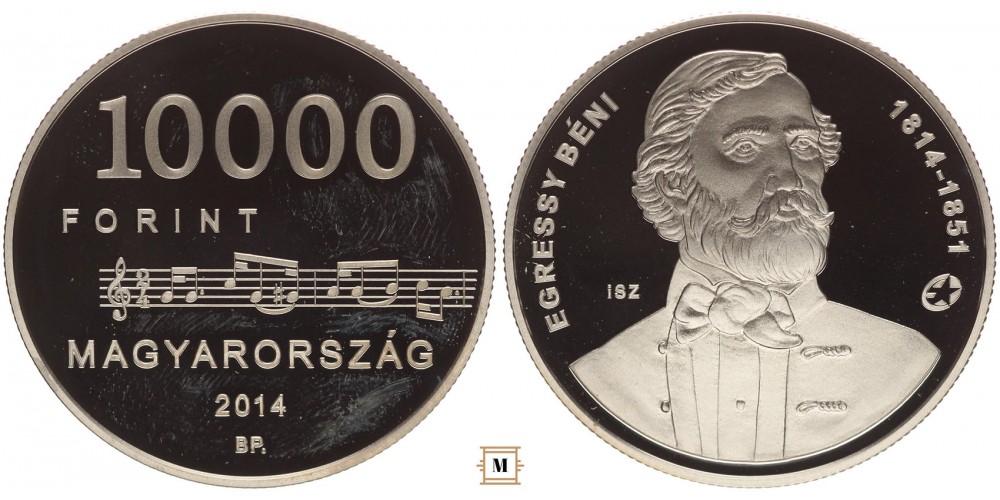 10000 Forint Egressy Béni 2014 PP