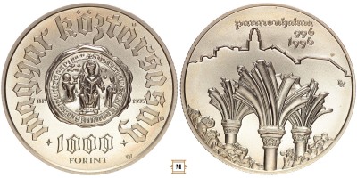 1000 forint Pannonhalma 1995 BU