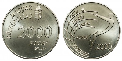 2000 Forint Olimpia 1999 BU
