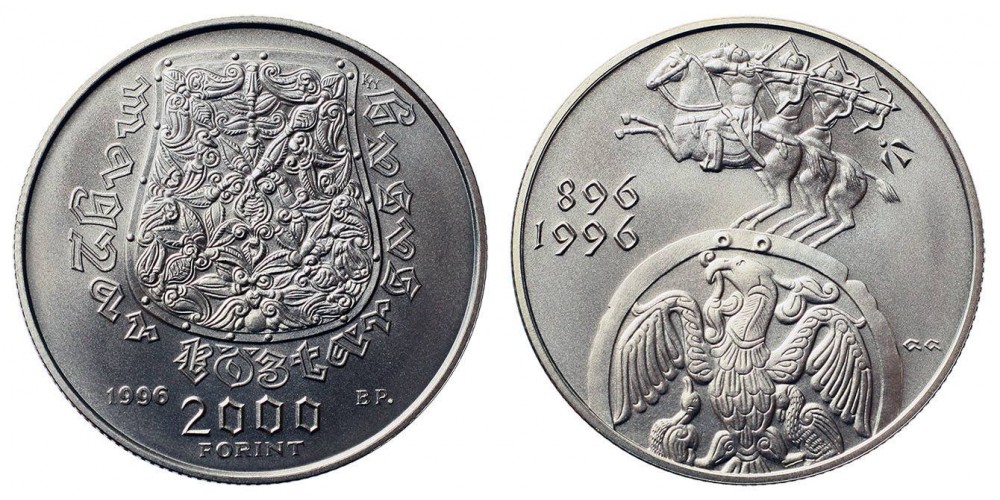 2000 forint Honfoglalás 1996 BU