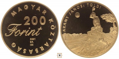 200 forint Toldi 2001 PP