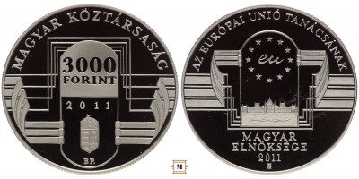 3000 forint Magyar EU elnökség 2011 PP