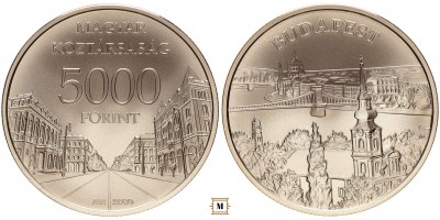 5000 forint Budapest 2009 BU