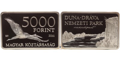 5000 forint Duna-Dráva Nemzeti Park 2011 PP