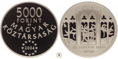 5000 forint Csatlakozás az EU-hoz 2004 PP