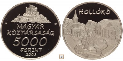 5000 forint Hollókő 2003 PP