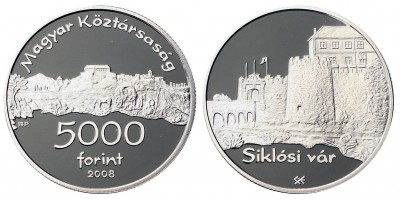 5000 forint a Siklósi vár 2008 PP