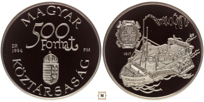 500 forint Régi Dunai Hajók 1994  (Carolina) PP