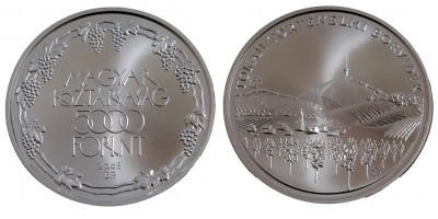 5000 forint Tokaj 2008 BU