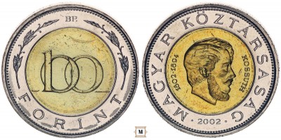 100 forint Kossuth 2002 BP 