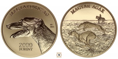 2000 forint Magyar agár 2021 