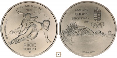 2000 forint Magyar Olimpiai Bizottság  2020 BU