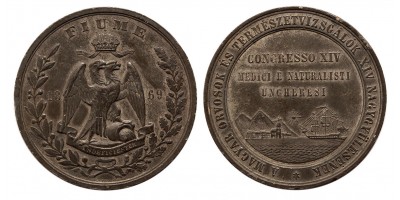 Magyar Orvosok és Természetvizsgálók XIV. Nagygyűlése 1869 Fiume