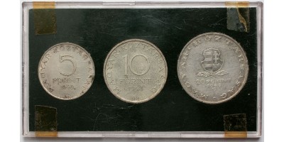 5-10-20 forint Táncsics sor 1948 BP Zöld MNB tokban