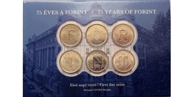 5 Forint - 75 éves a FORINT - Első napi veret - 2021