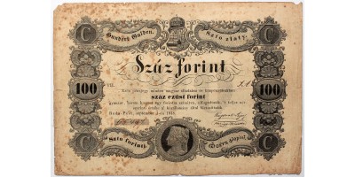 100 forint 1848