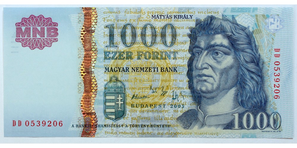 1000 Forint 2005 DD