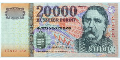 20000 forint 2009 GE