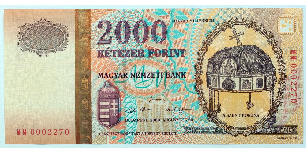 2000 Forint 2000 MM