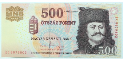 500 Forint 2010 EC