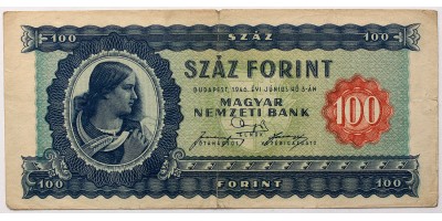 100 forint 1946 BP