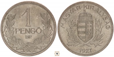 1 pengő 1927 BP