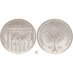 750 Forint Labdarúgó VB 1997