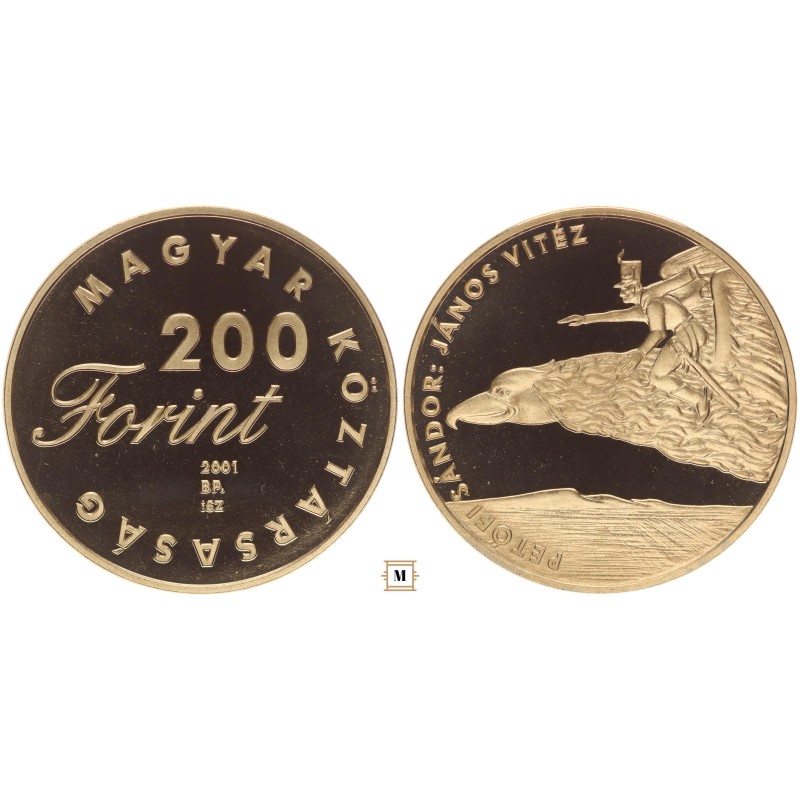 200 forint János vitéz 2001 BP