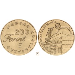 200 forint A Pál utcai fiúk 2001 BP