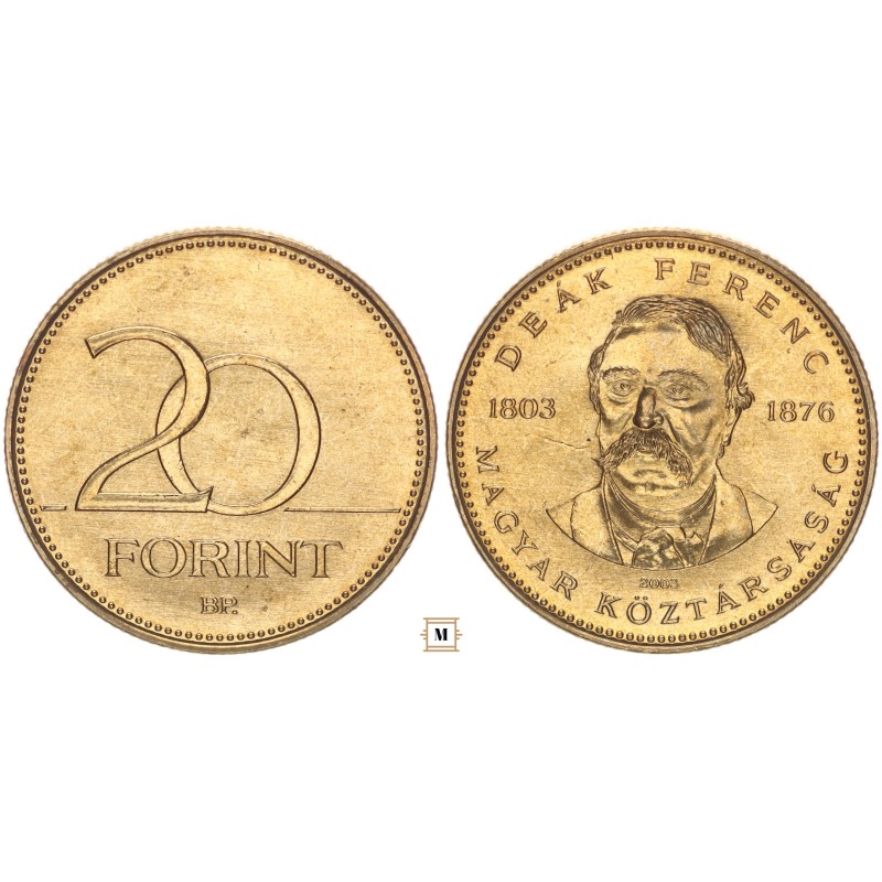 20 forint Deák Ferenc 2003 BP