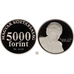 5000 forint Radnóti Miklós 2009 BP