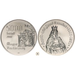 5000 forint Árpád-házi Szent Erzsébet 2007 BP