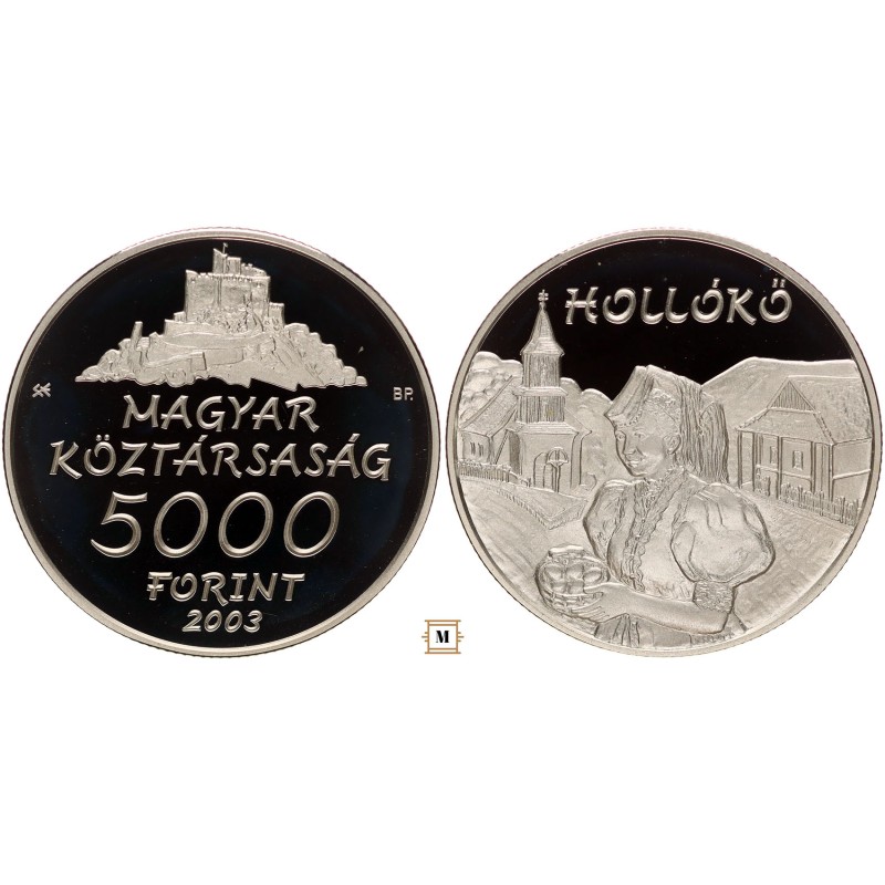 5000 forint Hollókő 2003 BP