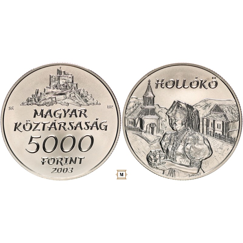 5000 forint Hollókő 2003 BP