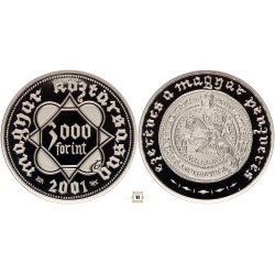 3000 forint Ezeréves a magyar pénzverés 2001 BP