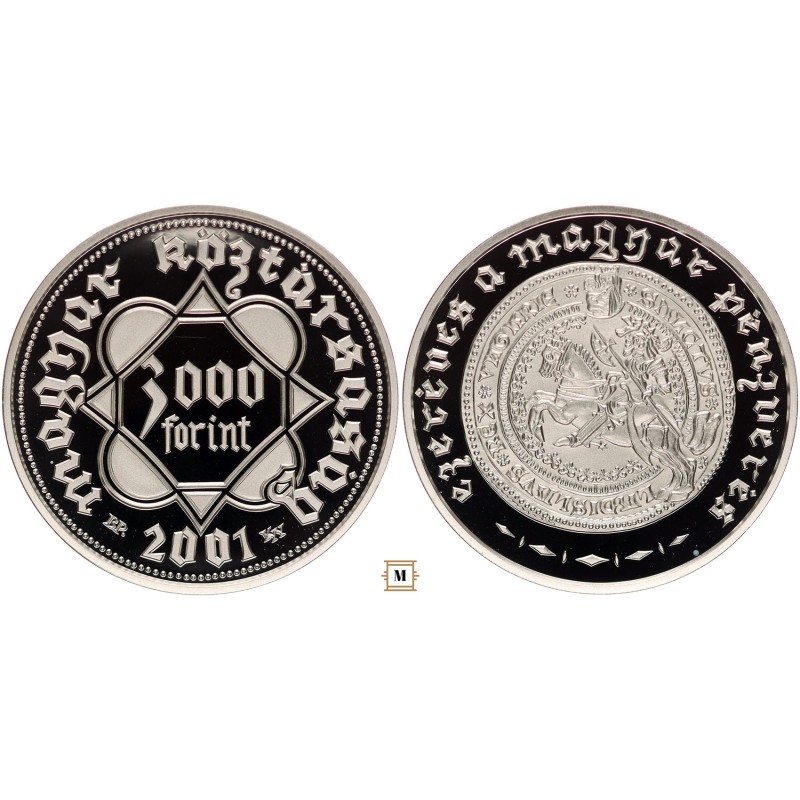 3000 forint Ezeréves a magyar pénzverés 2001 BP