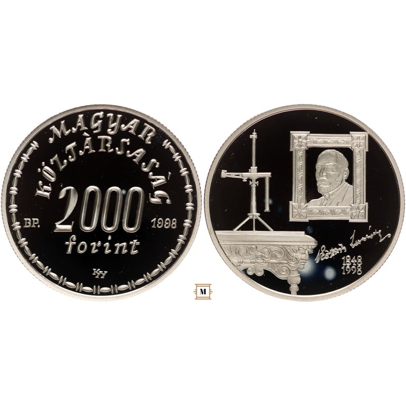 2000 forint Eötvös Lóránd 1998 BP