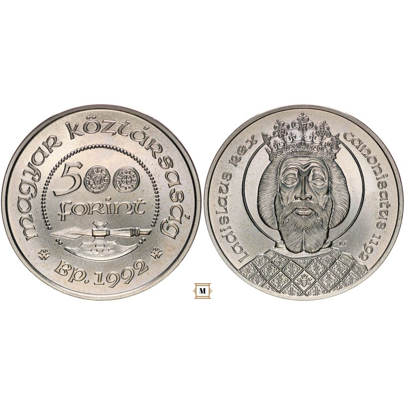 500 forint Szent László 1992 BP