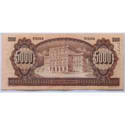 5000 forint 1992 J sorozat