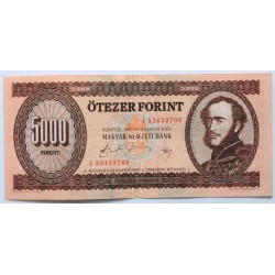 5000 forint 1990 J sorozat
