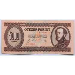 5000 forint 1990 J sorozat